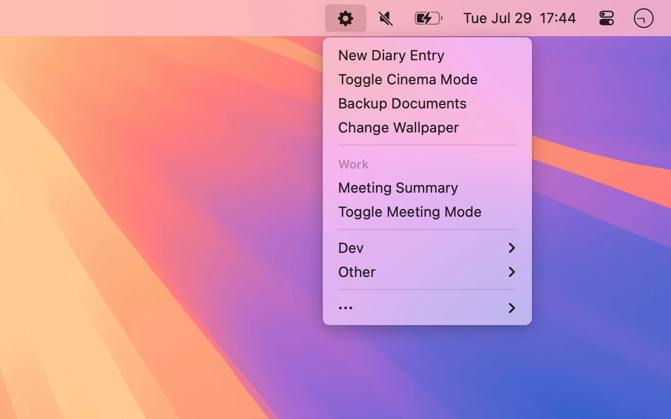 Short Run screenshot showing the app interface