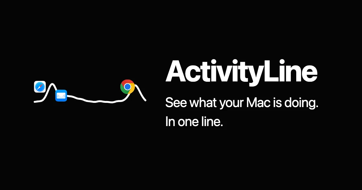 ActivityLine screenshot showing the app interface