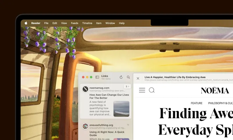 Shakkei menubar app preview