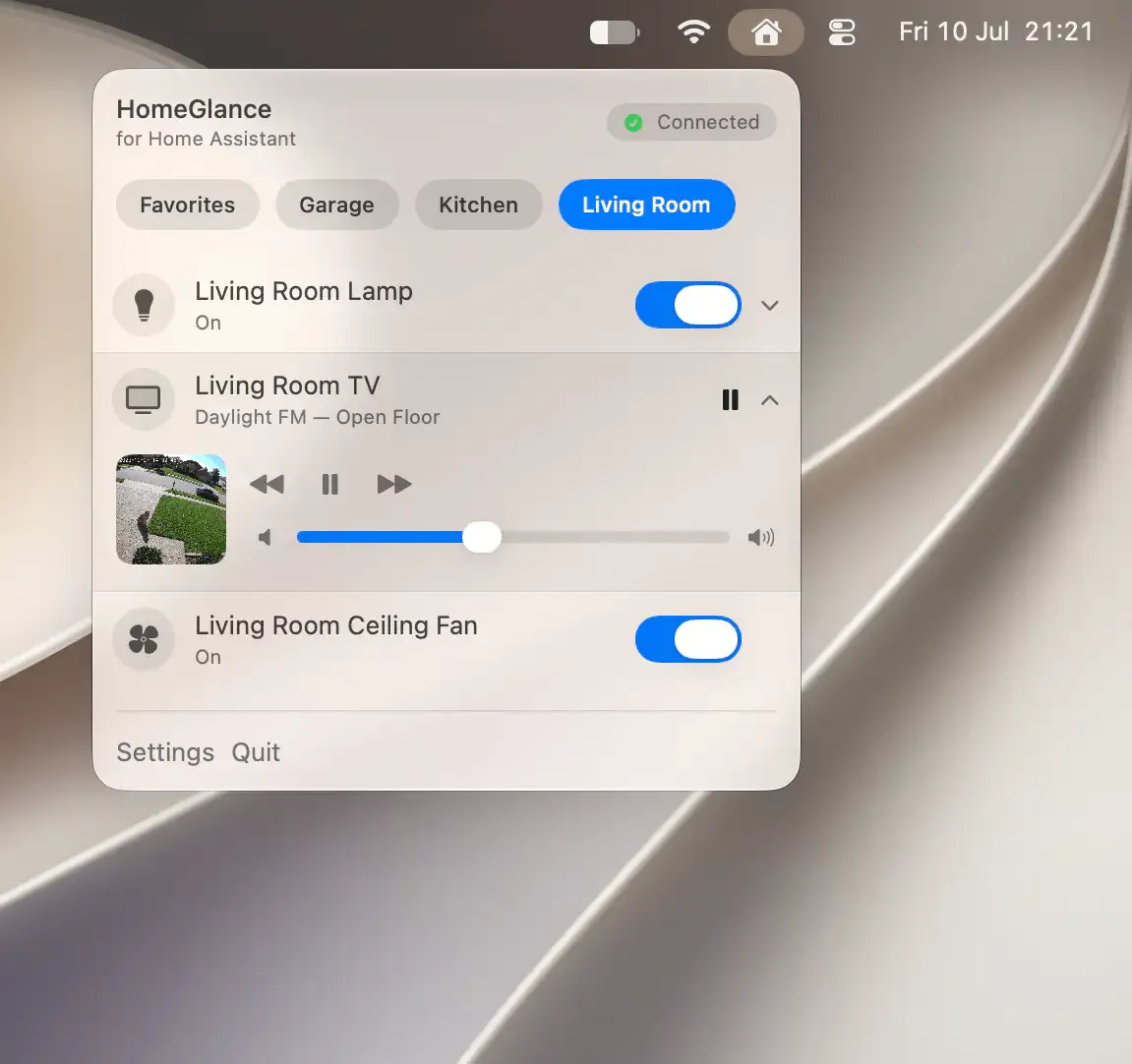 HomeGlance app icon