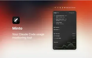 Minto screenshot showing the app interface