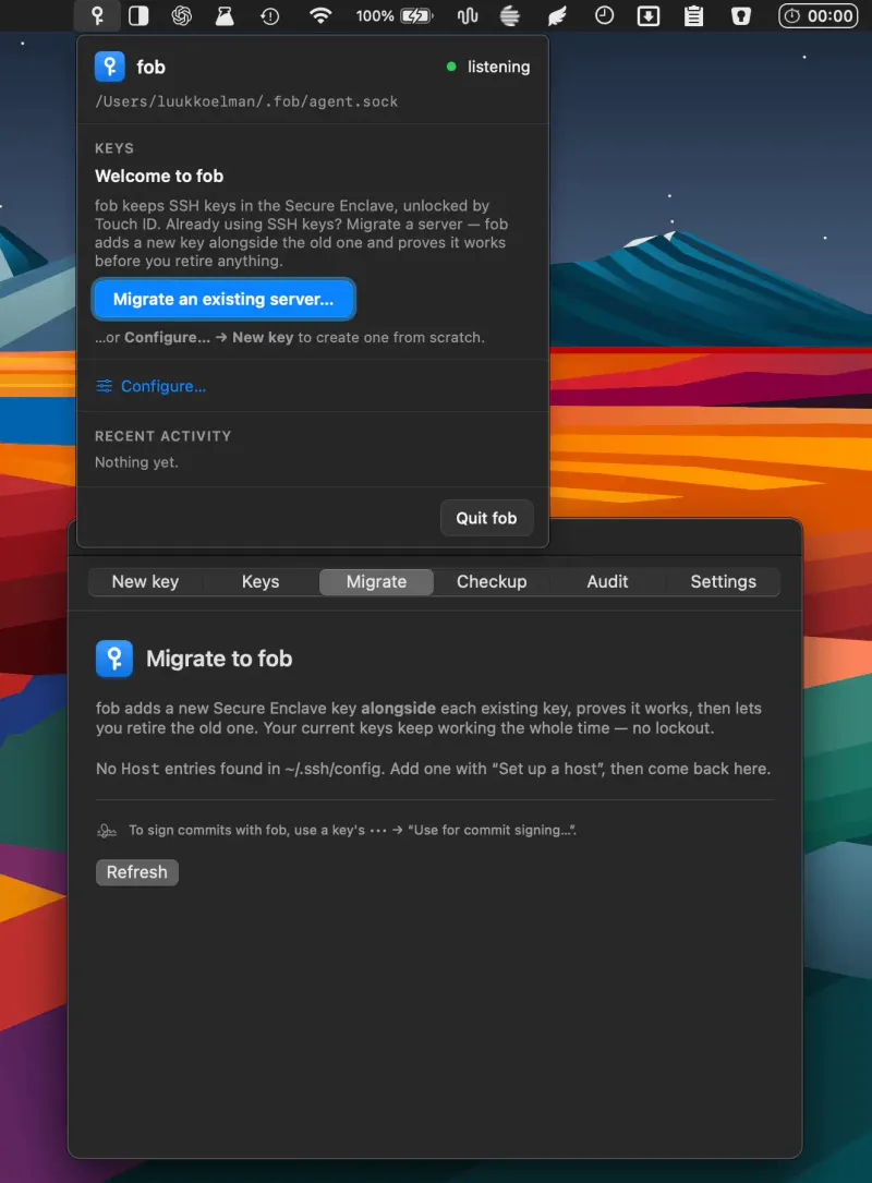 fob menubar app preview