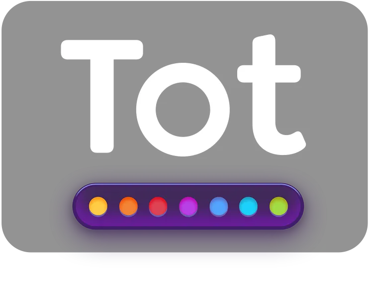 Tot screenshot showing the app interface