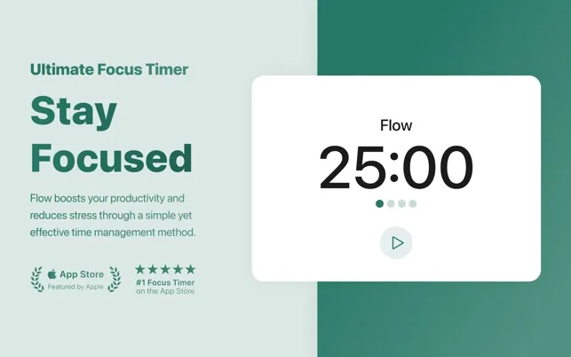 Flow screenshot showing the app interface