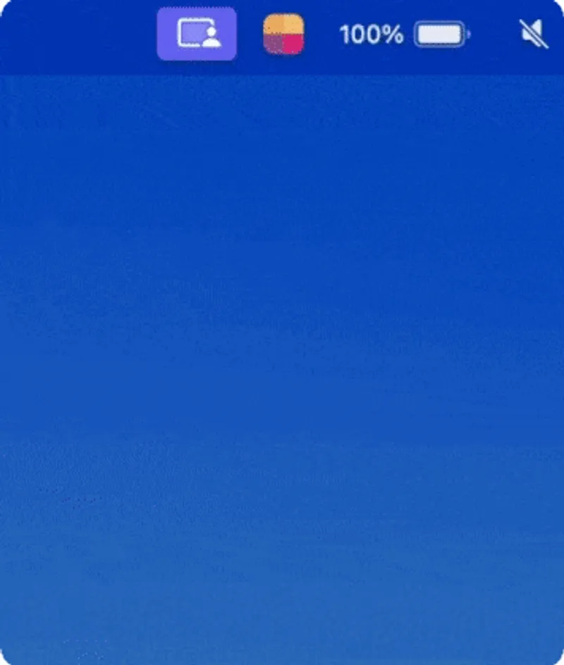 ScreenML menubar app preview