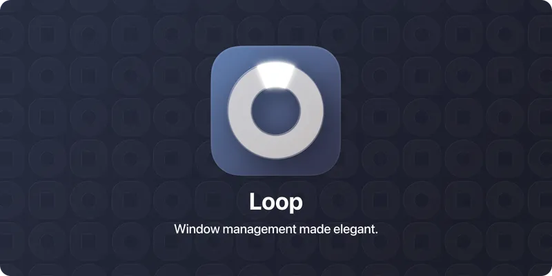 Loop menubar app preview