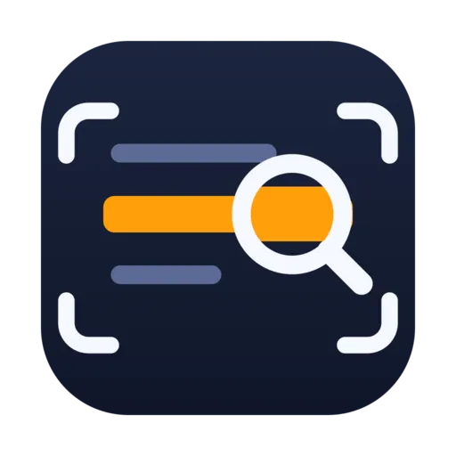 SnapGrep screenshot showing the app interface