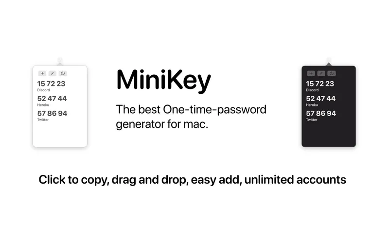 MiniKey menubar app preview