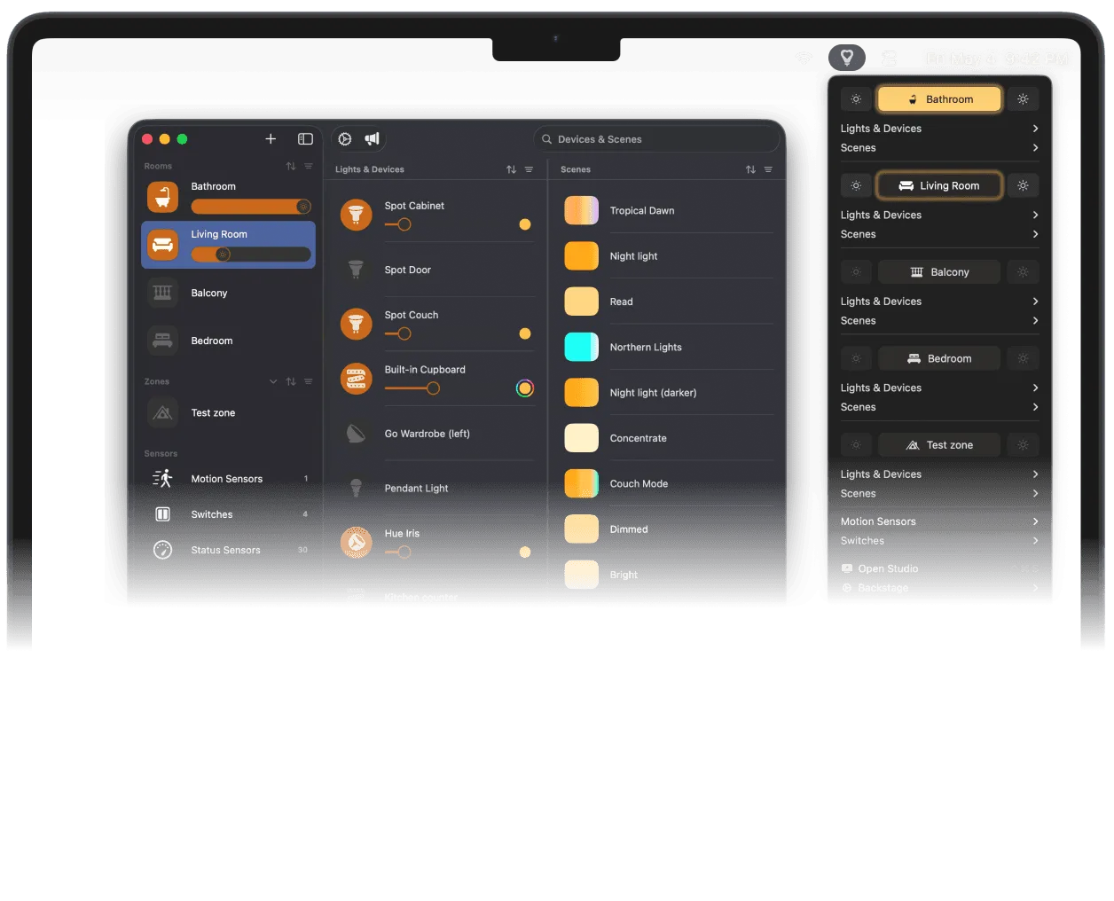 We Love Lights screenshot showing the app interface