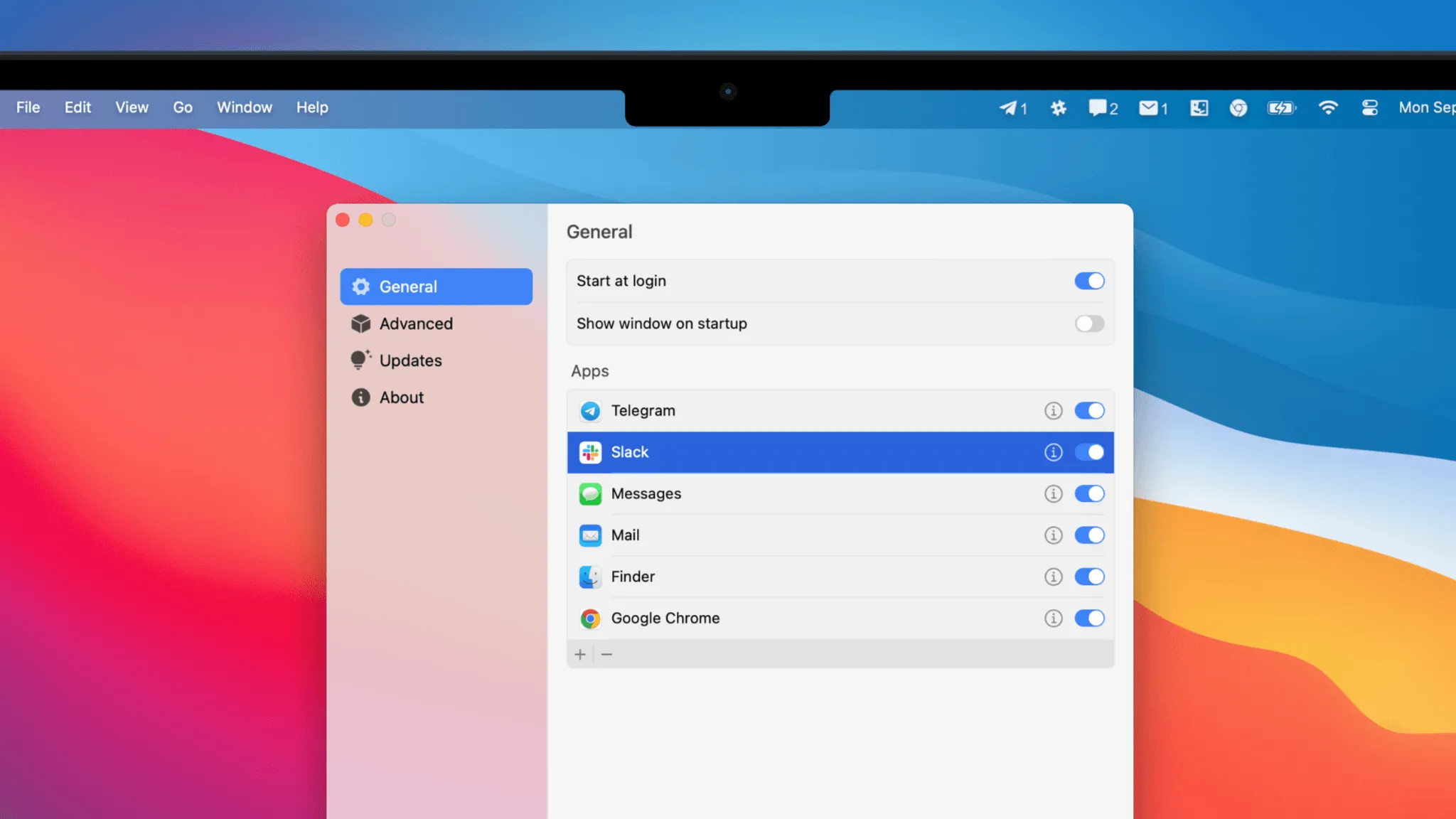 Badgeify screenshot showing the app interface