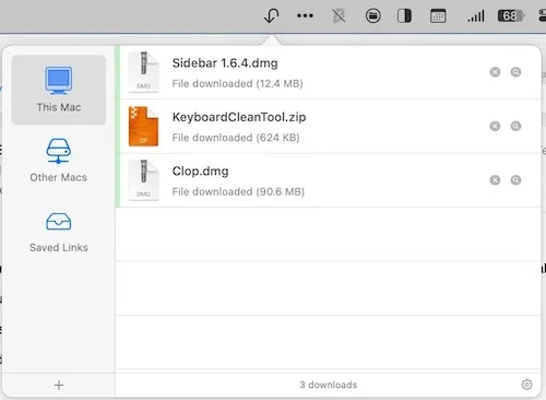 Transloader screenshot showing the app interface