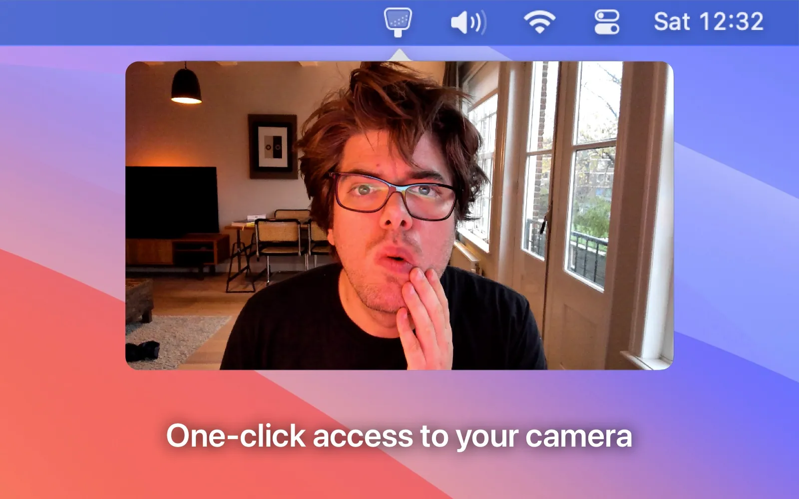 Hand Mirror screenshot showing the app interface