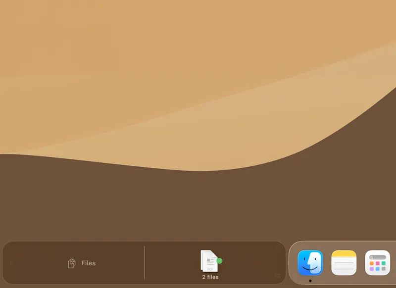 Dockside menubar app preview