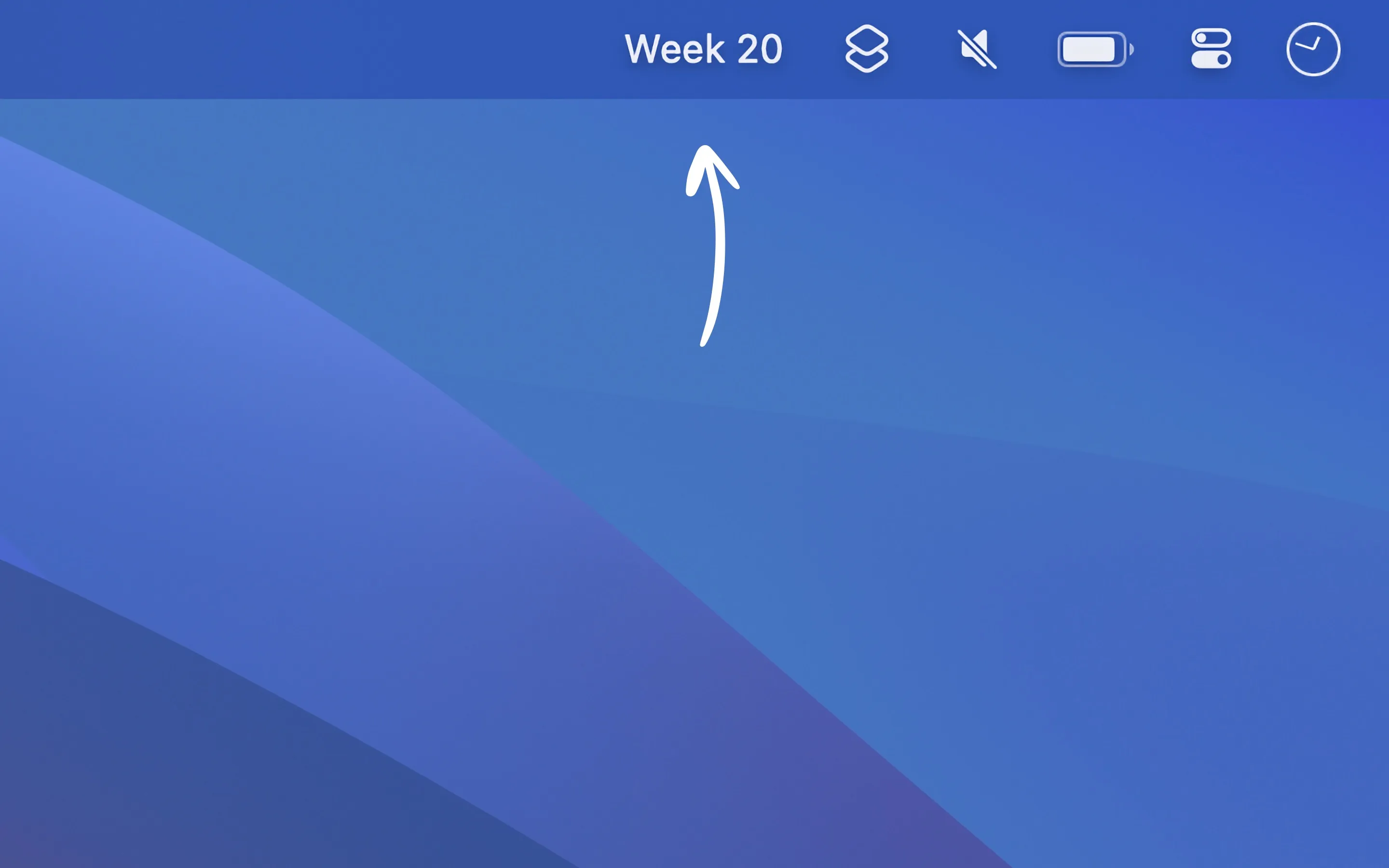 Week Number screenshot showing the app interface